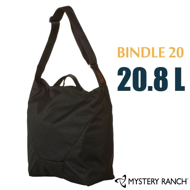 【Mystery Ranch 神秘農場】Bindle 20 經典單肩日用包20.8L.側背包.斜背包/112625 黑✿30E010